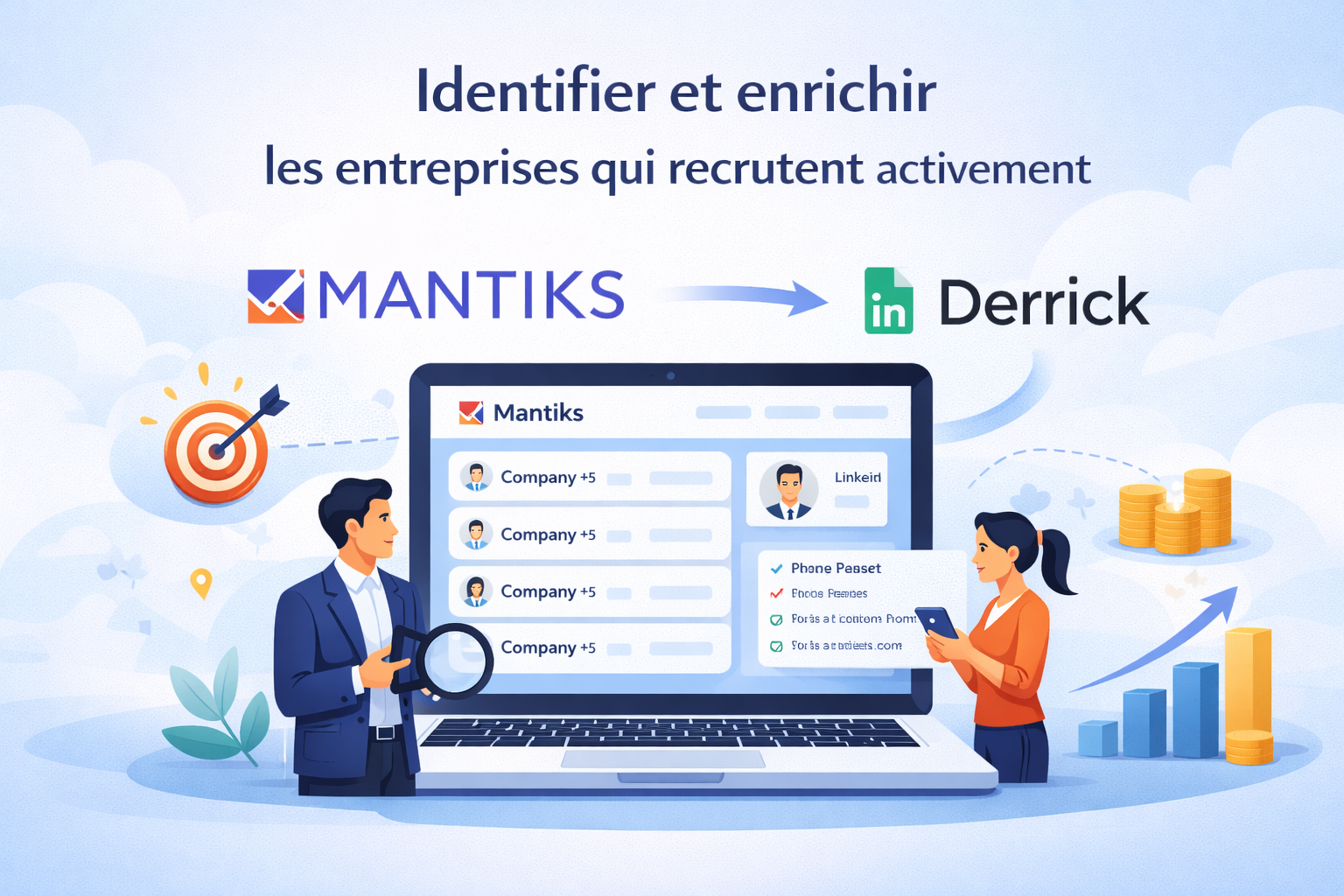 LinkedIn Scraping + Signaux de Recrutement : Comment Identifier et Enrichir les Entreprises qui Recrutent Massivement